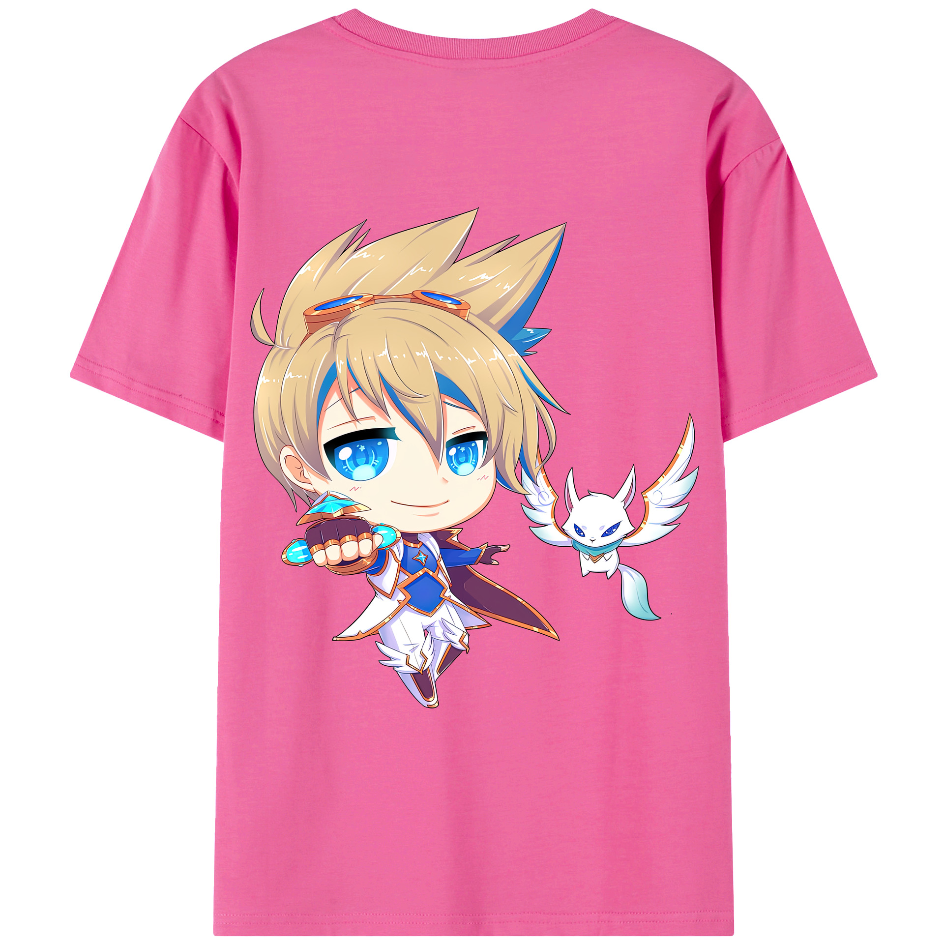 リーグ・オブ・レジェンド League of Legends LOL レディース半袖Tシャツ(バックプリント)
